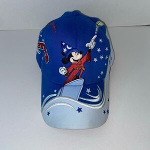 Walt Disney World Resort Mickey Fantasia Sorcerer Hat Baseball Cap Youth